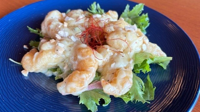 海老マヨネーズ炒め