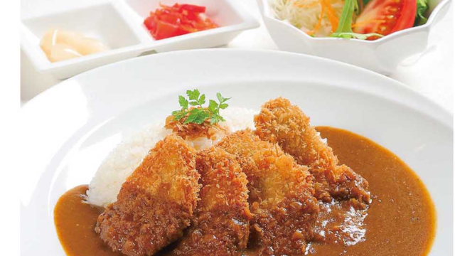 ヒレカツカレー